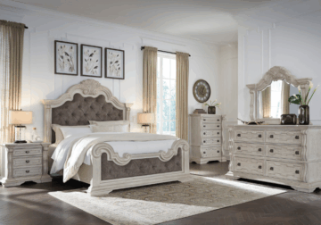 Bruchandi Antique White King Five-Piece Set