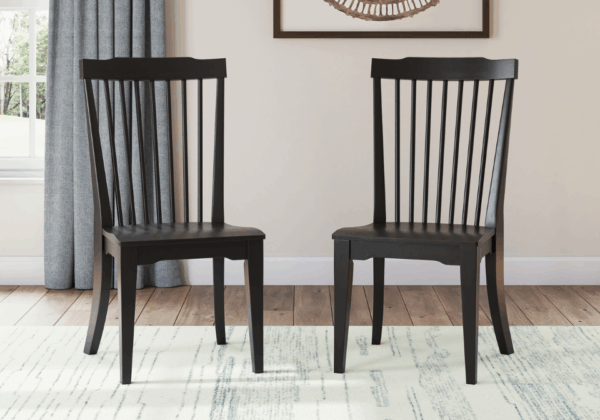 Greddinton Black Dining Side Chair - Image 2