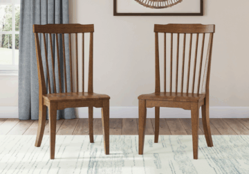 Alternative view of Greddinton Brown Dining Side Chair
