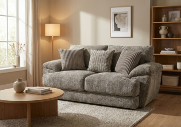 Jaden Steel Loveseat