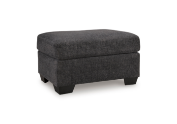 Loreo Ebony Ottoman