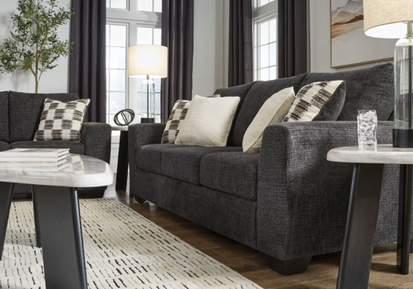 Loreo Ebony Queen Sleeper Sofa - Image 5