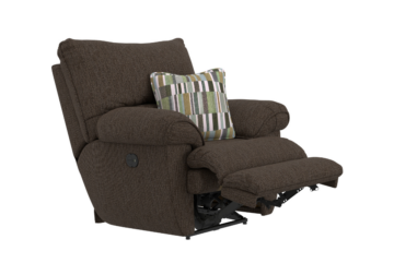 Alternative view of Lenny Chocolate Recliner