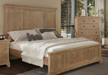 Haven Hills Camel Queen Bed