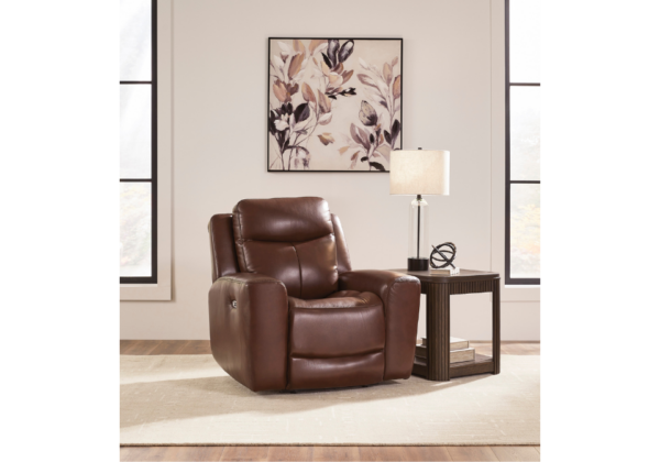 Next Move Mahogany Power Recliner - Image 3