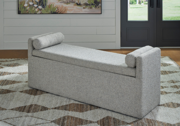 Galliden Large Upholstered Dining Room Bench - Image 3