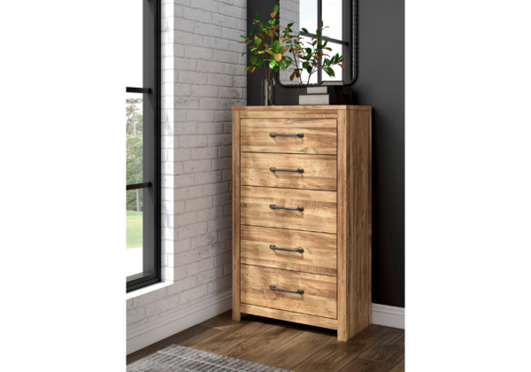 Maystonna Tan King 5-Piece Set - Image 5