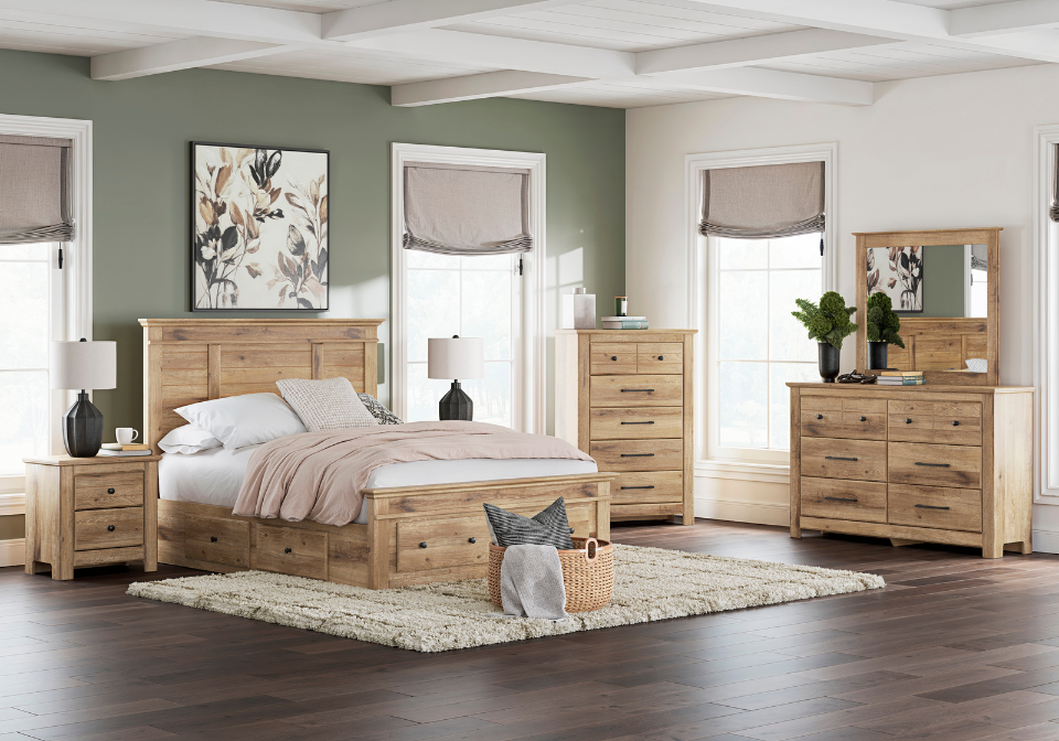 Makidern Tan Queen 4-Piece Set