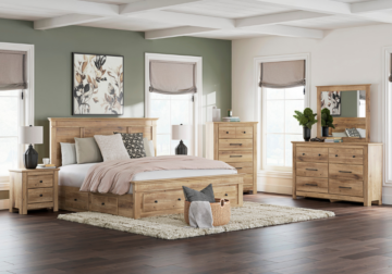 Makidern Tan King 4-Piece Set
