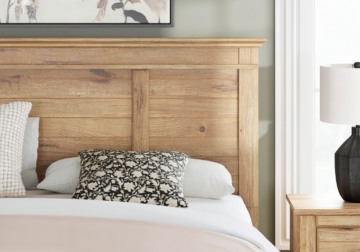 Alternative view of Makidern Tan King Storage Bed