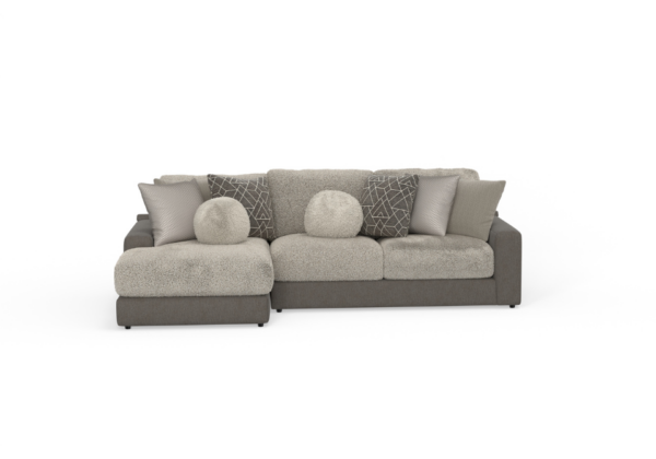 Canyon Umber 2-Piece Sectional with LAF Chaise - Image 4