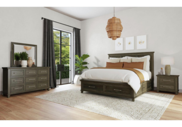 Canterbury Gray King 4-Piece Set