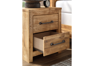 Alternative view of Maystonna Tan Two-Drawer Nightstand