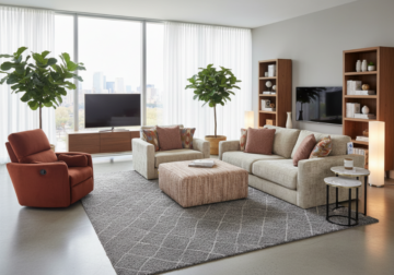 Alternative view of Avondale Burlap Sofa