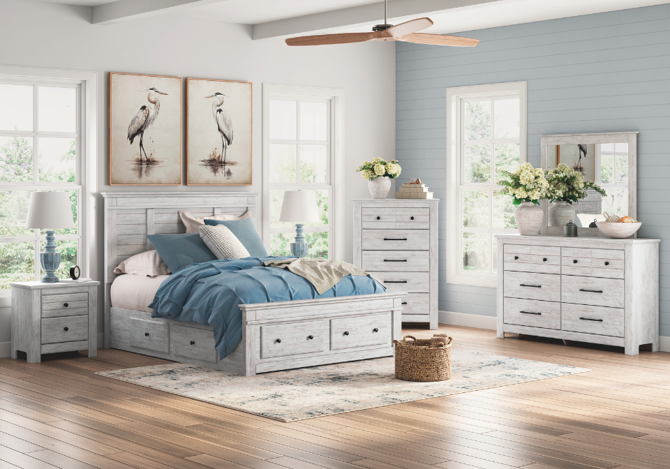 Makidern White King 4-Piece Set