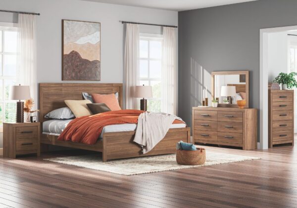 Broachmyn Auburn Queen Panel Bed - Image 2