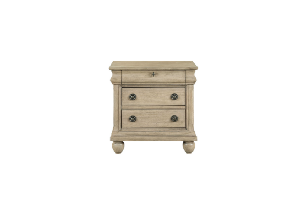 Rustic Traditions Tan Nightstand - Image 2