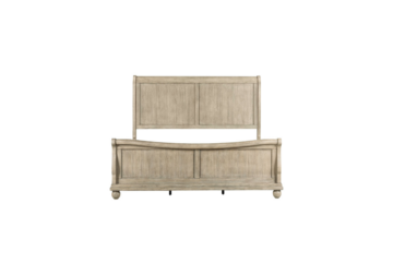 Rustic Traditions Tan Queen Bed