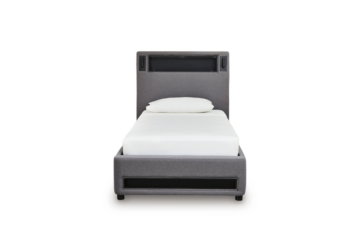 Alternative view of Verishaw Twin Upholstered Bed