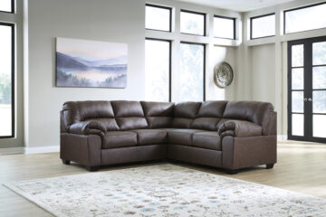 WillowBend Umber Two-Piece Sectional