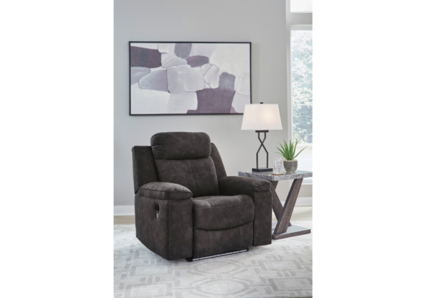 Brysonview Charcoal Zero Wall Recliner - Image 3