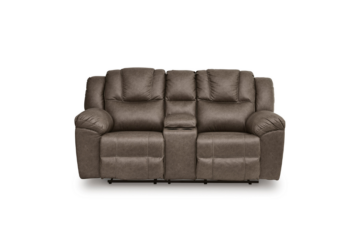 Alternative view of Lowilla Driftwood Reclining Loveseat