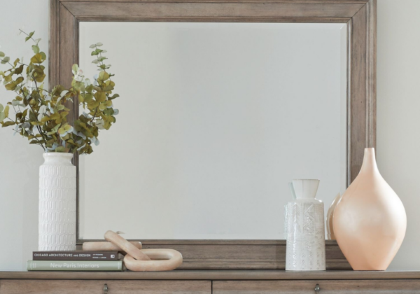 Rustic Traditions Tan Mirror - Image 2