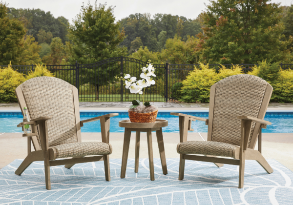 Marina Sun Beige Adirondack Chair - Image 3