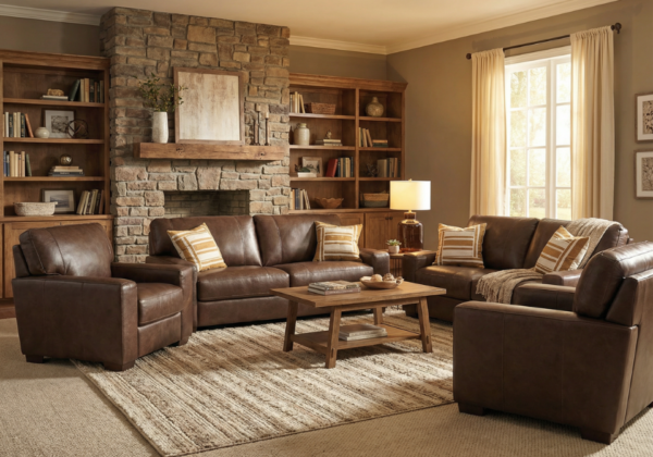 Bari Espresso Loveseat - Image 2