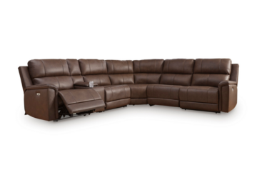 Bleckley Espresso 6-Piece Power Reclining Sectional