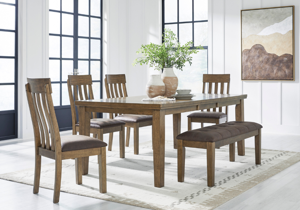 Urbinforte Brown Dining 6 Piece Set