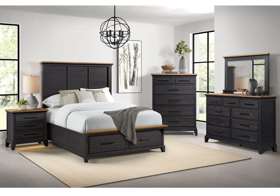 Montrose Espresso Queen 4 Piece Bedroom Set