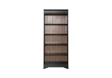 Alternative view of Meritage Aged Charcoal 72 Inch Bookcase