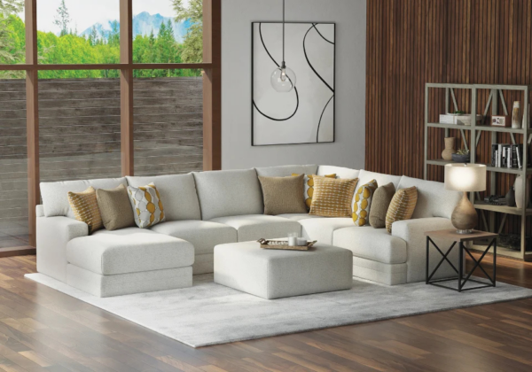Tori Birch 3-Piece LAF Chaise Sectional - Image 3