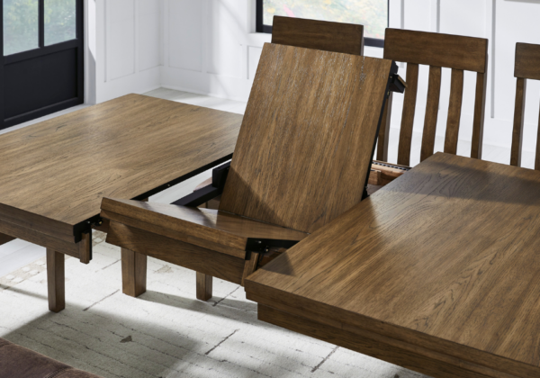 Urbinforte Brown Dining Extension Table - Image 4