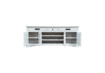 Alternative view of Airline White 90 Inch TV Console