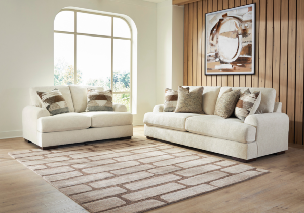 Jayne Park Sand Loveseat - Image 4