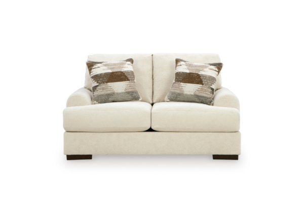 Jayne Park Sand Loveseat - Image 2