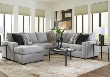 Alternative view of Lakepoint Nickel 2-Piece LAF Chaise Sectional