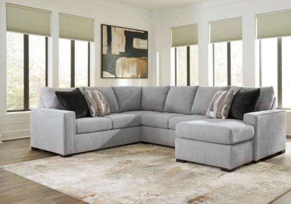 Lakepoint Nickel 2-Piece RAF Chaise Sectional - Image 2