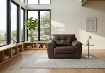 Alternative view of Finn Espresso Chair and a Half