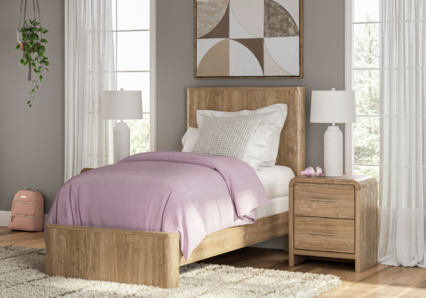 Gramburg Brown Twin Bed - Image 3