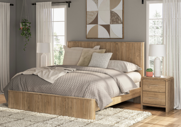 Gramburg Brown King Bed - Image 3
