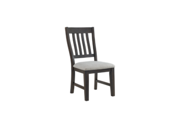 Montrose Gray Espresso Side Chair