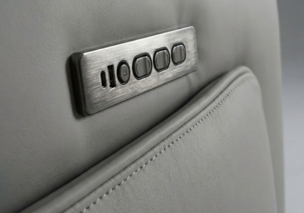 Chase Grey Power Recliner - Image 3