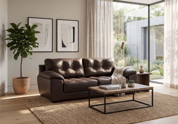 Finn Espresso Sofa - Image 2