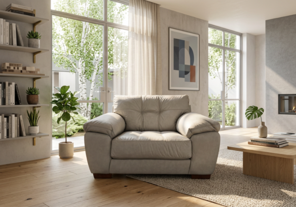 Finn Pebble Chair and a Half - Image 2